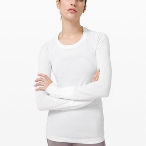 Lululemon Swift Tech Long Sleeve White Size 6